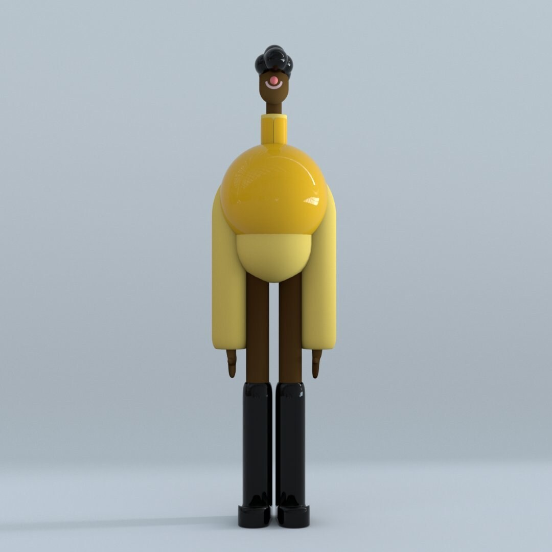 CGでキャラクター・ビジュアルデザイン承ります ポップ・抽象的なキャラクターデザインを得意としております！ イメージ10
