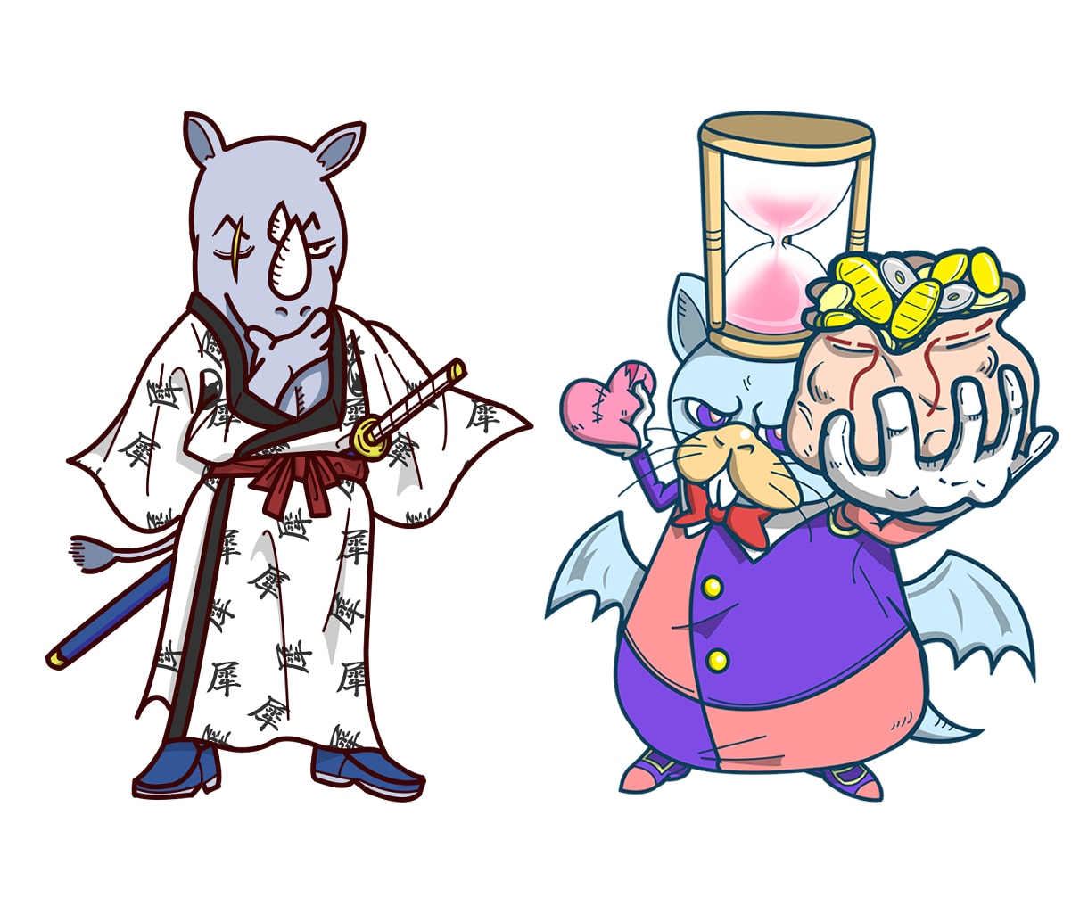 選べるスタイル！動物キャラクター描きます SNSのアイコンや名刺・挿し絵など用途多様！ イメージ1