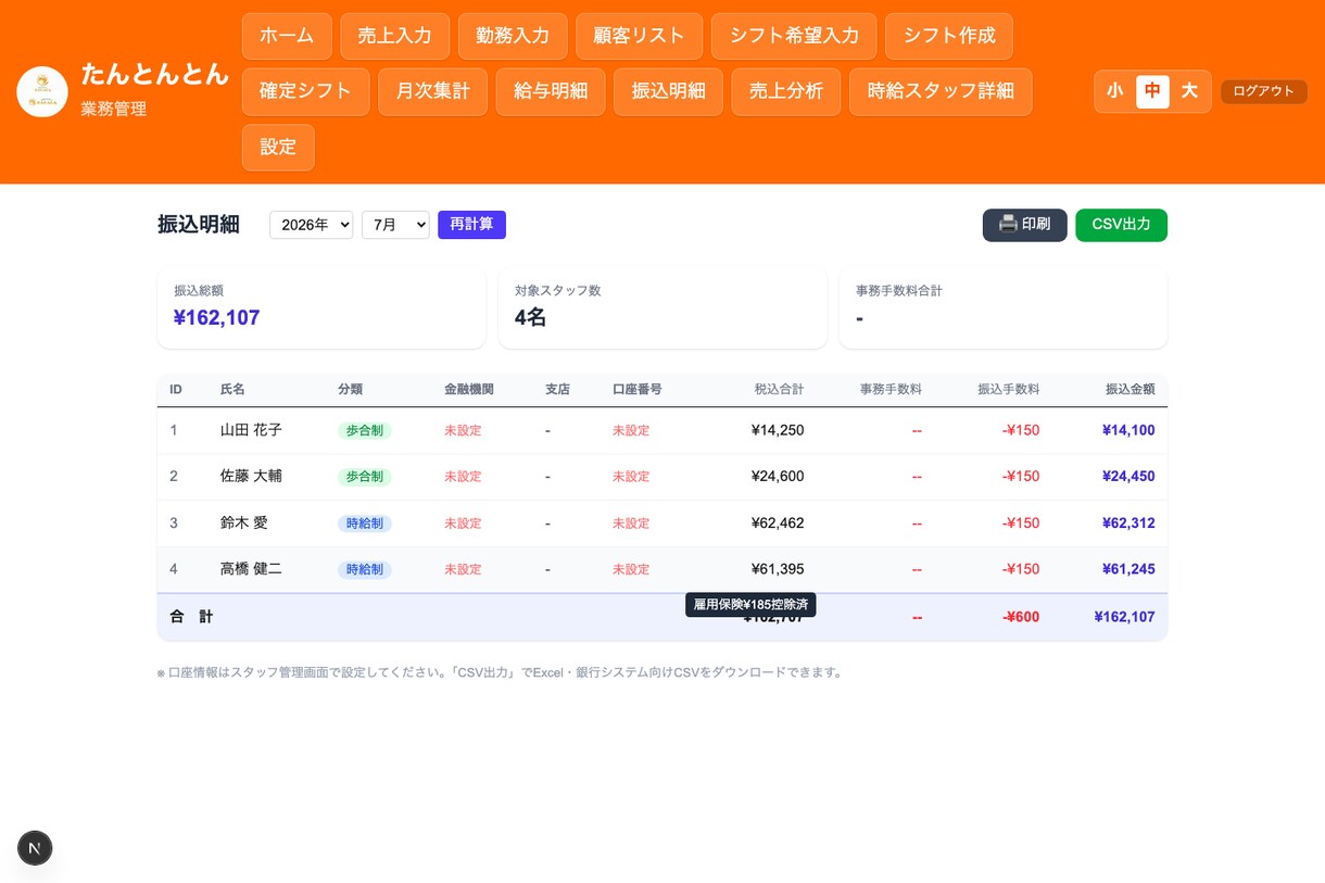 パッケージソフトに載らない業務をシステム化します うちのやり方に合わせて、まるごと作ります イメージ4