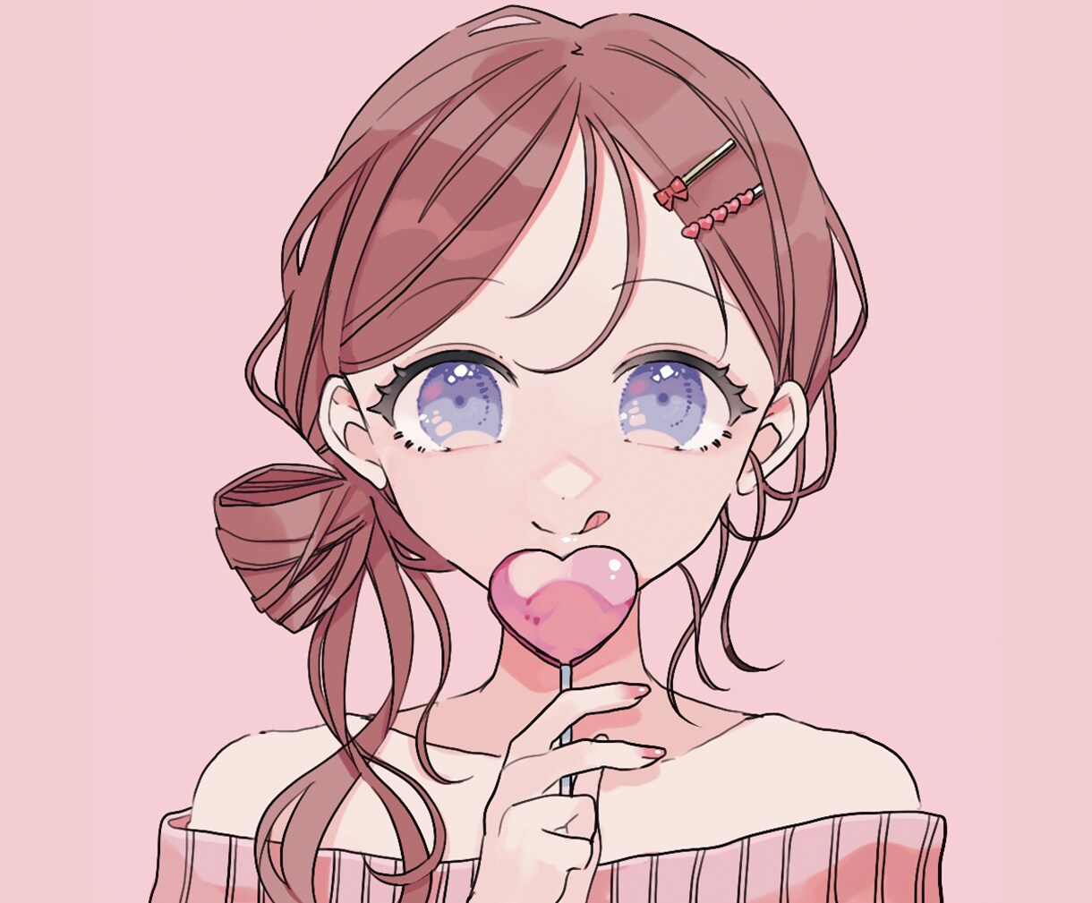 低価格・商用可！透明感ある女の子描きます やさしい色合いで透明感◎ときめくSNSアイコン制作します イメージ1