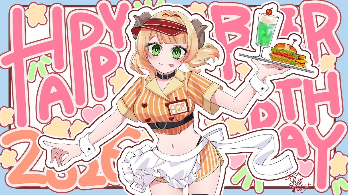 アイコンやサムネ等！可愛いイラスト描きます 可愛い女の子や10-20代の男の子が得意です！ イメージ3
