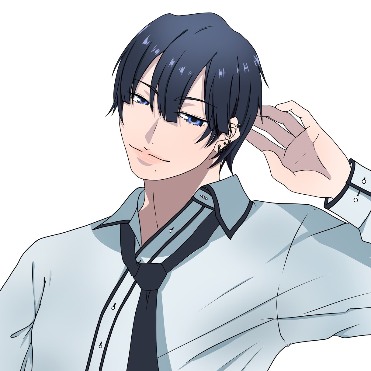 バーチャルYouTuber用、イラスト描きます 色気がたっぷり入っている男性キャラクターの専門です。 イメージ8