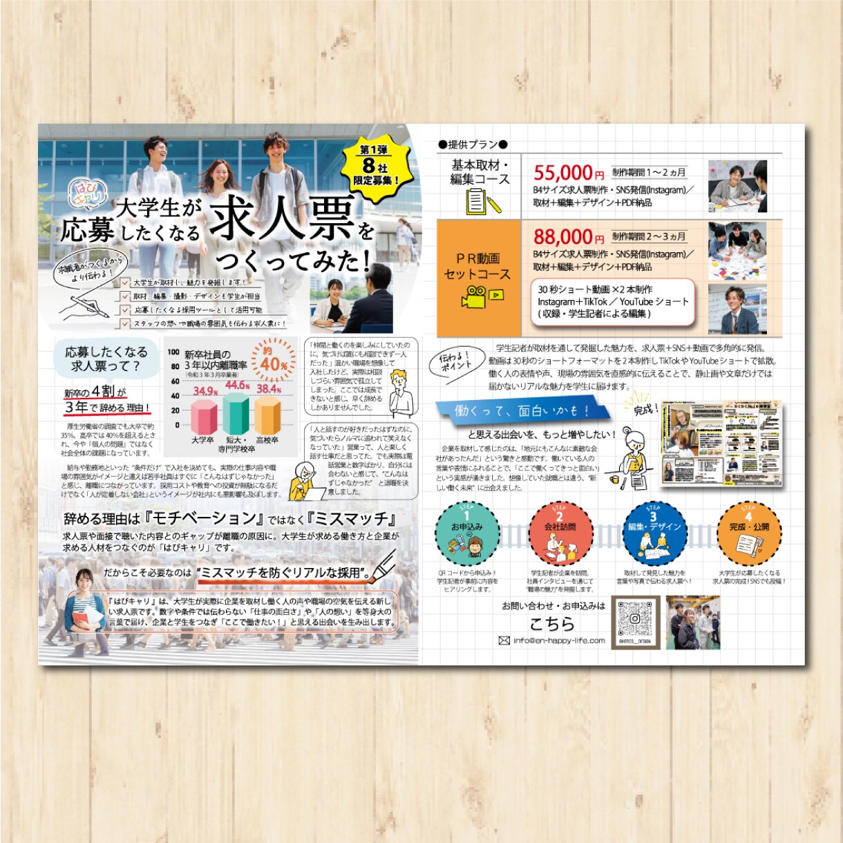 伝わる！教育・子育てチラシデザインします 初めての方もお気軽に♪歴20年、プロが作る伝わるデザイン イメージ8
