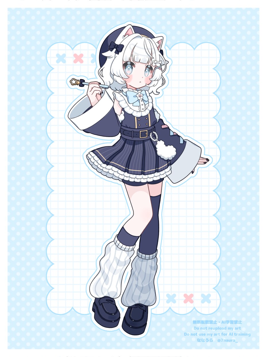 ポップで可愛いイラストをお描きします アイコン、立ち絵、動画・配信イラスト、グッズなど イメージ2