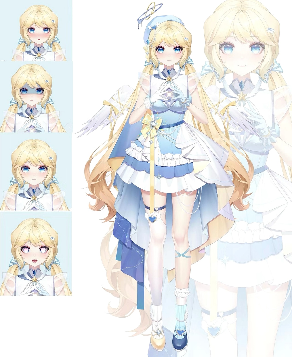 全力でVtuberデビューを徹底サポートいたします キャラデザ、Live2D、パーツ分け、修正無制限、著作権譲渡 イメージ9