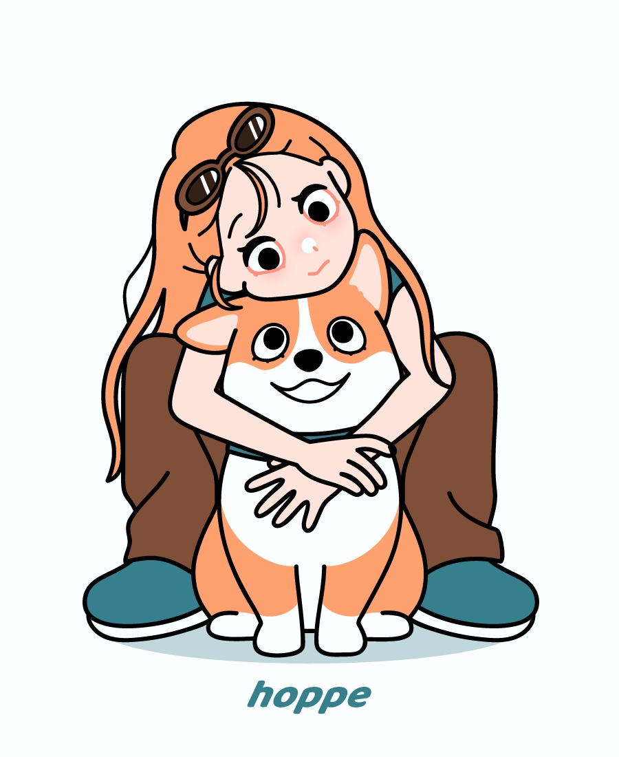 スピード納品！ポップで目を惹く人物×動物描きます 挿絵・動画・グッズなど鮮やかな配色で個性を出したい方へ イメージ5