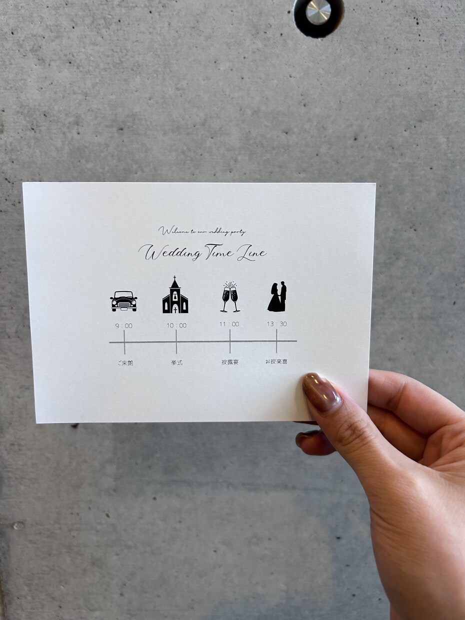 結婚式のペーパーアイテム作ります 「現役プランナー」だからこそ出来る新郎新婦様へのご提案 イメージ4