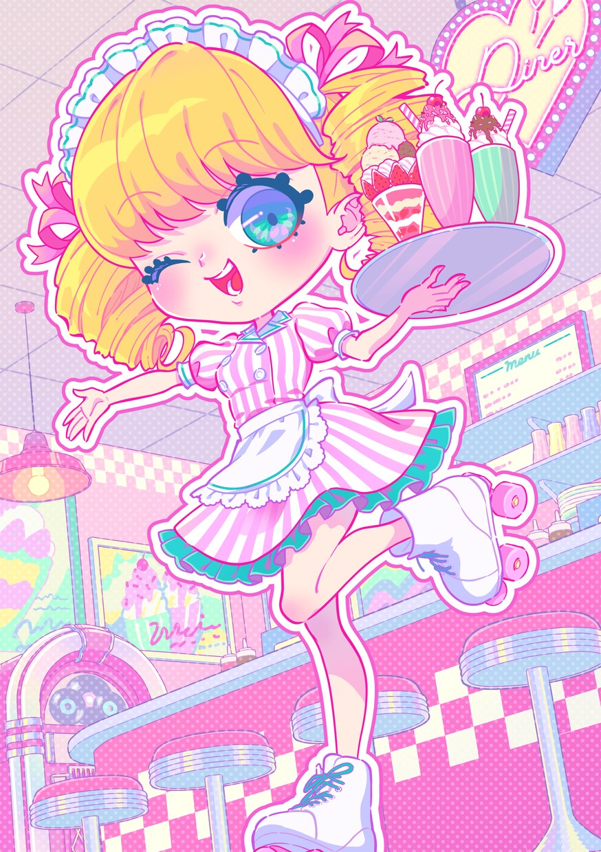 ポップでかわいいイラスト描きます SNSアイコンやグッズなどにどうぞ イメージ3