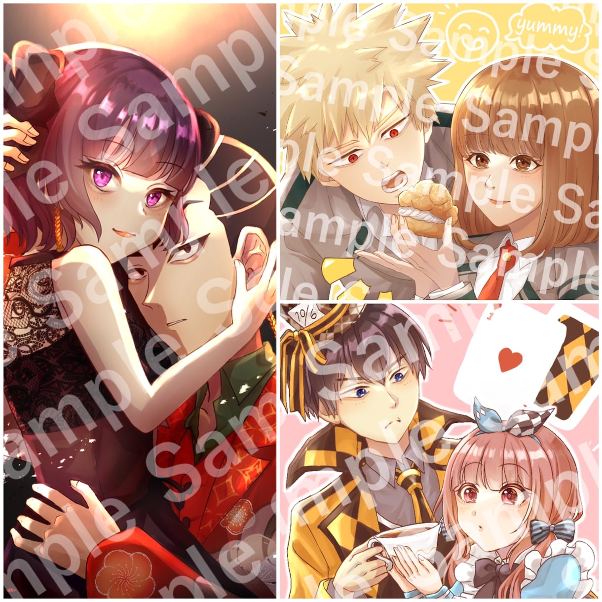 アイコン、1枚絵、夢絵、動画のサムネを作成します アイコン絵、1枚絵、夢絵、動画や配信のサムネイル画像等も作成 イメージ2