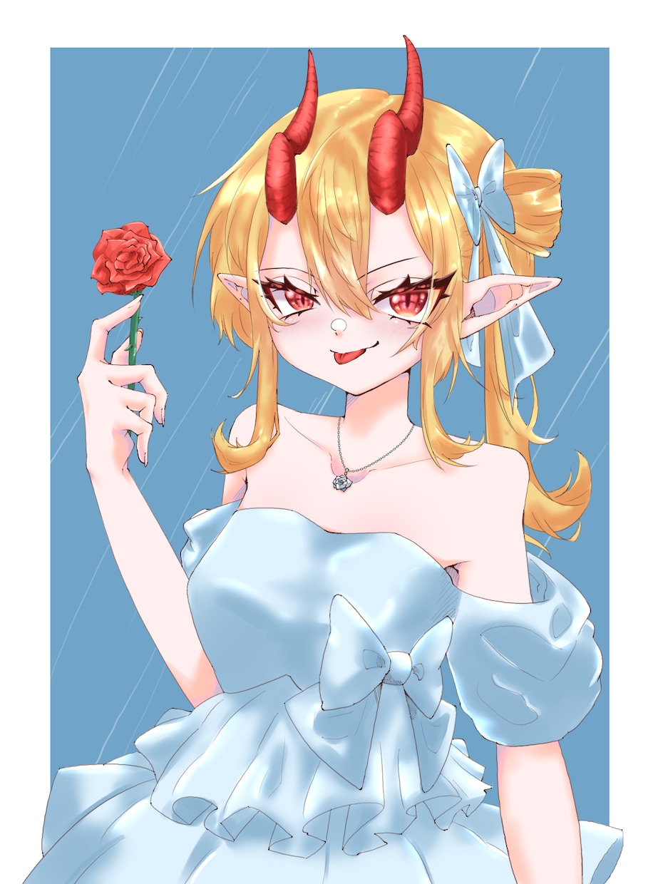 綺麗系ファンタジーな女の子を描きます あなたの好みのモチーフをかわいい女の子にデザイン！ イメージ1