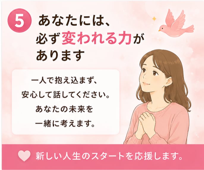 依存問題に悩む家族のお話を国家資格者がお聴きします 効果的な関わり方を共に考えます。心の整理もしましょう！ イメージ6