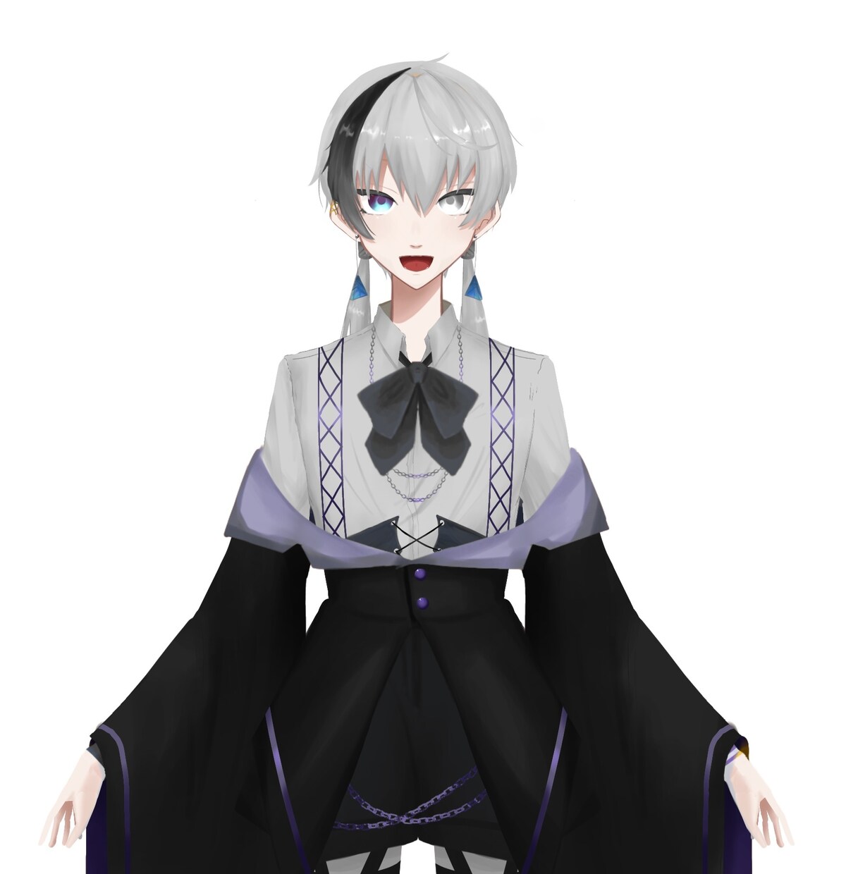 2D・3D対応でVtuber用のモデリングをします vtuberモデリング技術を駆使して作り上げていきます！ イメージ3