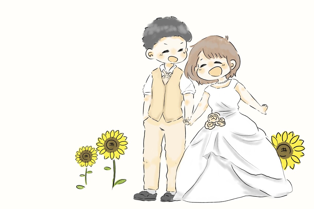 のほほんとしたウェルカムボード作成します のほほんとしたイラストでお客様をお迎えしませんか？？☺️ イメージ1