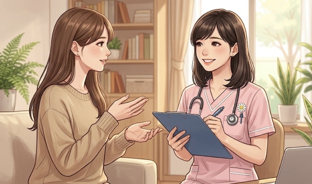 身体&心のケア/健康相談に乗ります 病院へ行くほどではない、ちょっとした体調不良に悩んでいる方へ イメージ1