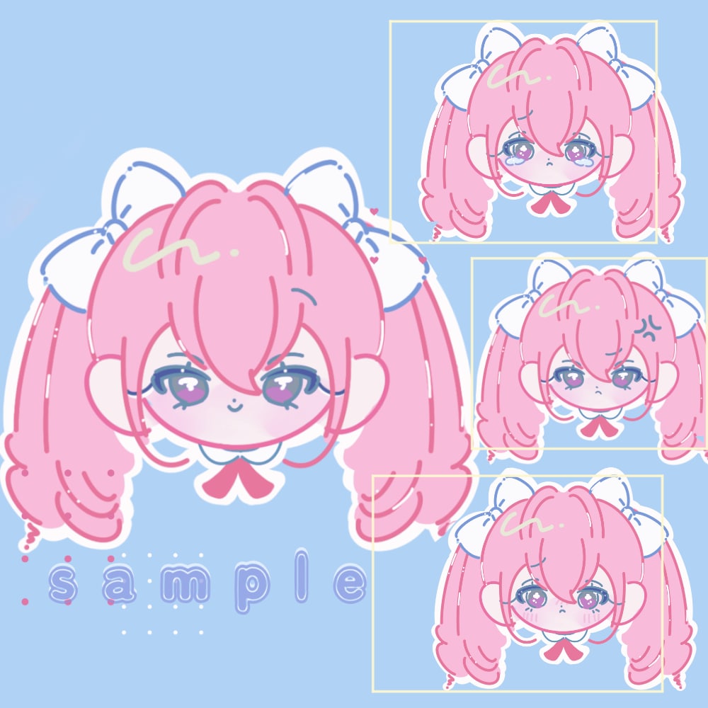 ふわっと甘くてかわいい！ミニキャラ  お描きします やさしい色とまるいシルエット、でも甘すぎないイラストを。 イメージ4