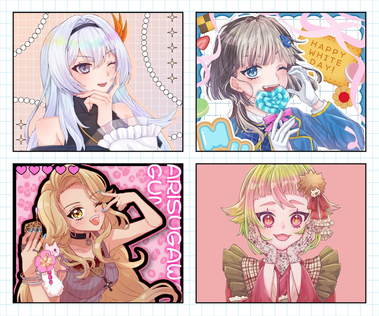 かわいい1枚イラスト作成します 可愛い・優しい雰囲気のイラスト作成します！ イメージ5