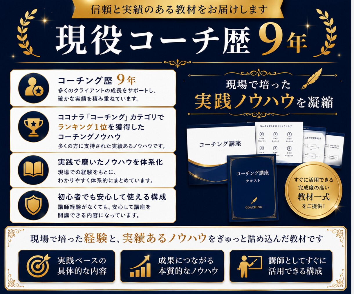 講座作成不要！コーチング教材一式を提供します 【コーチのステップアップ】コーチング講座開催を最短で叶える イメージ8