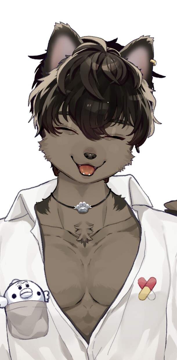 ケモノキャラのパーツ分けイラスト制作します 顔が良いイケケモVtuberになりたい方、お任せください！ イメージ5