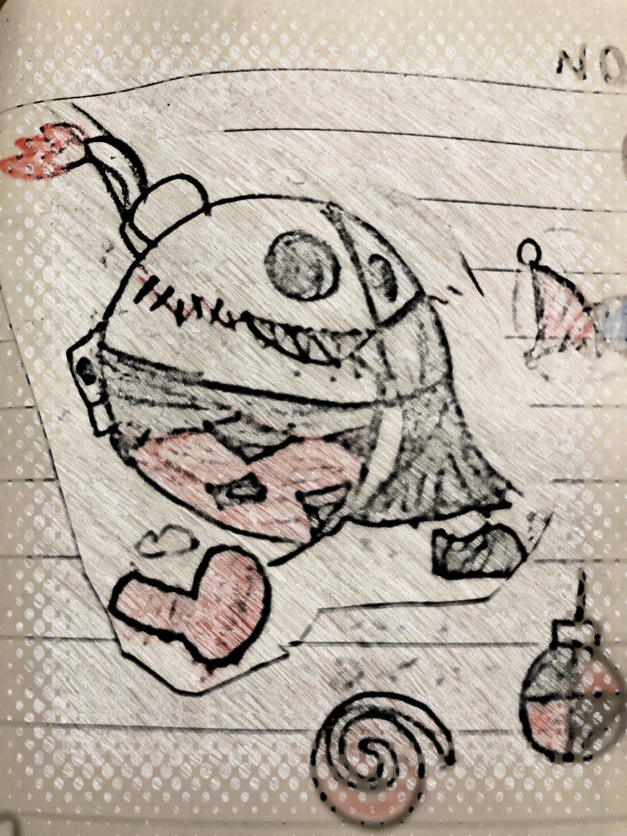 子供が書いたオリジナルキャラクターを載せてます 子供書いたオリジナルキャラクター イメージ2