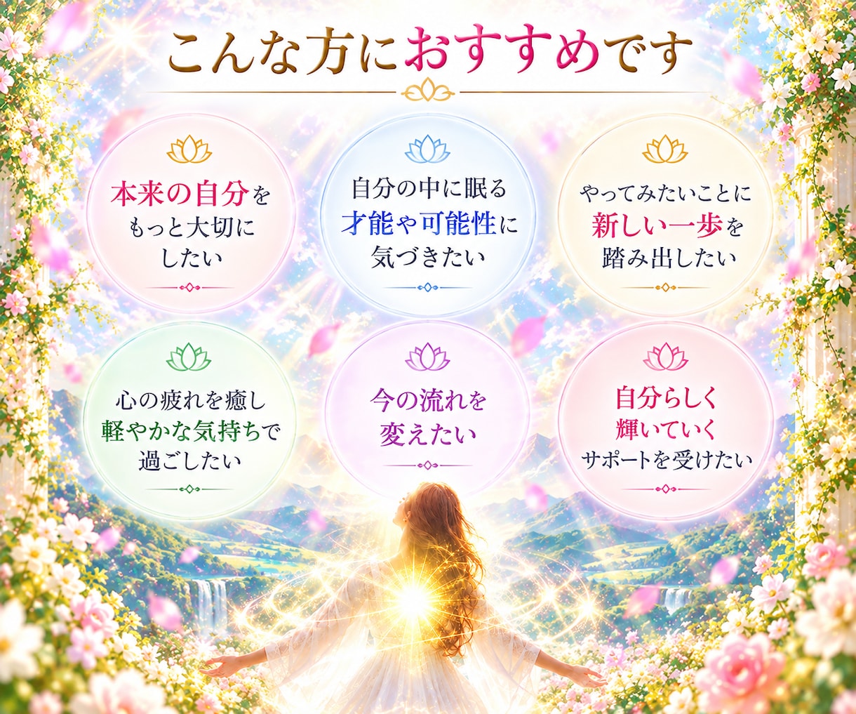 魂の起動ヒーリング｜本来の光を呼び覚まします あなたの内なる光を、目覚めのときへ イメージ2