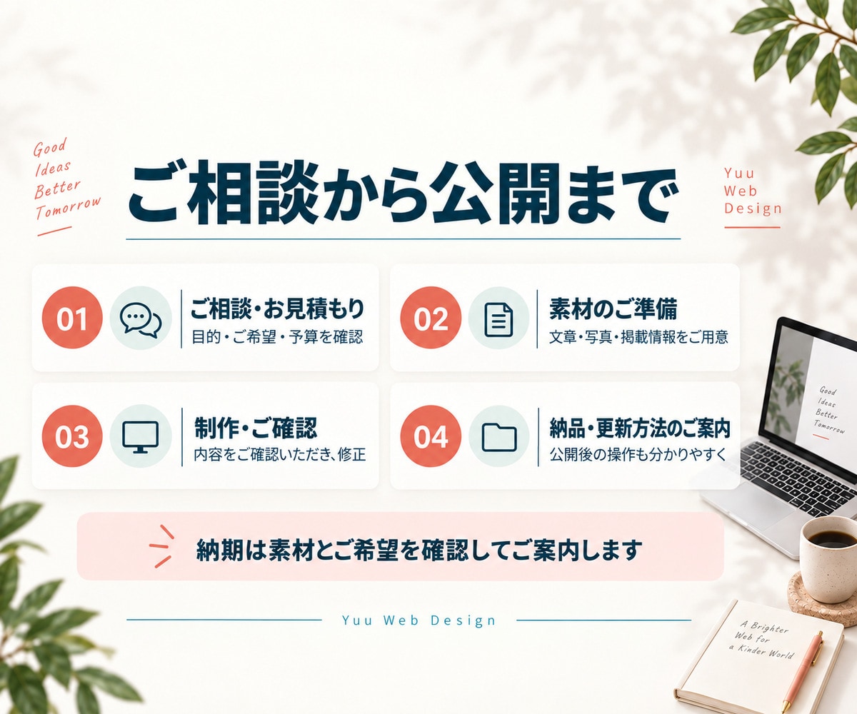 検索・AIを意識したホームページを制作します 小さな事業・お店の魅力が伝わる、はじめてのHP制作 イメージ6