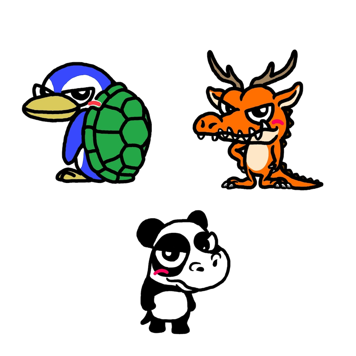 ハイブリッドアニマルキャラクター作ります オリジナルキャラクターが欲しい方へ イメージ3