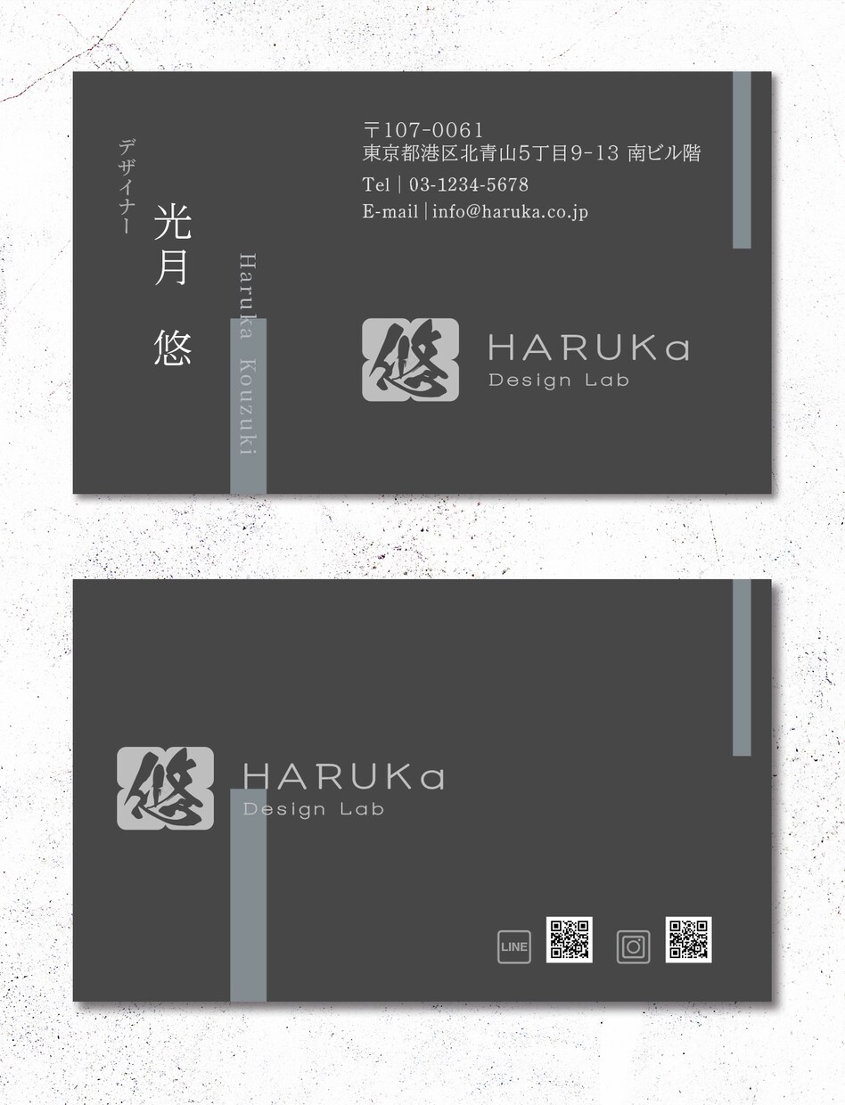 スタイリッシュで美しい名刺デザイン作成いたします 一点づつ丁寧、誠実に対応させていただきます。 イメージ4