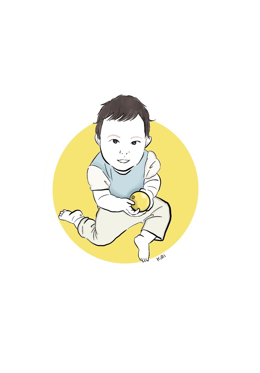 やさしくてシンプルな似顔絵を描きます あなたの大切な写真をイラストに。 イメージ5
