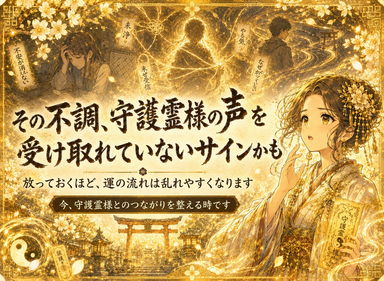 守護霊様が誰か。そして一言を霊視で降ろします 近頃のあなたに必要な導きを届けます イメージ3