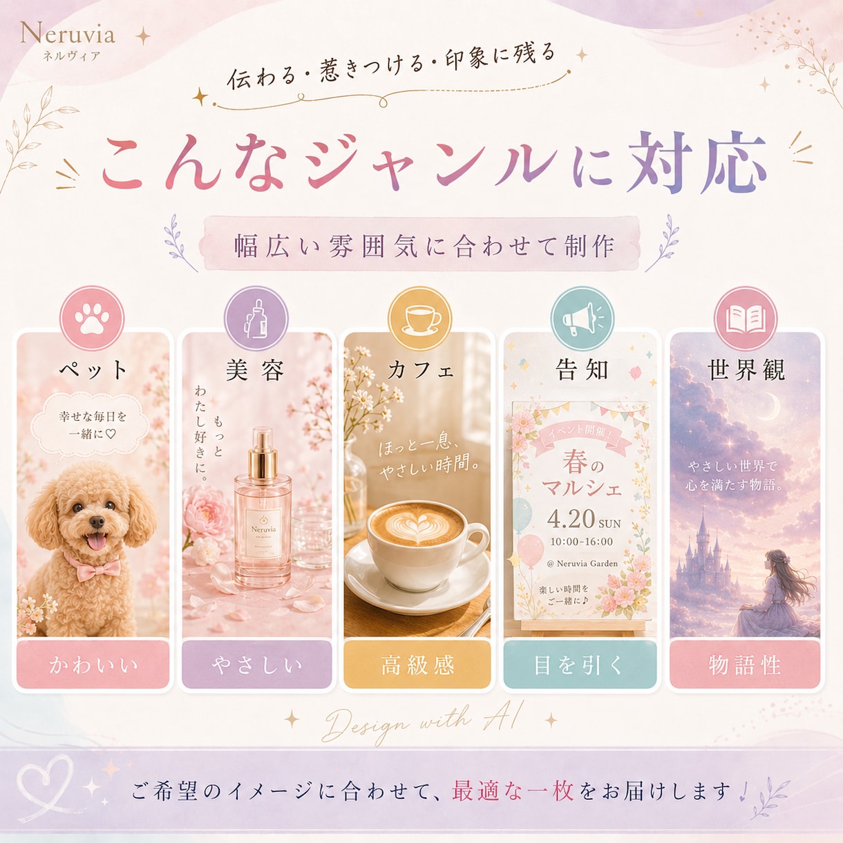 SNS用の写真風AI画像を制作します 用途や雰囲気に合わせてSNS画像を制作します。 イメージ8
