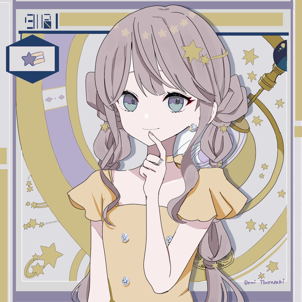 色とモチーフで可愛い・かっこいいイラスト描きます 商用利用無料！統一感のある目を惹くイラスト イメージ1