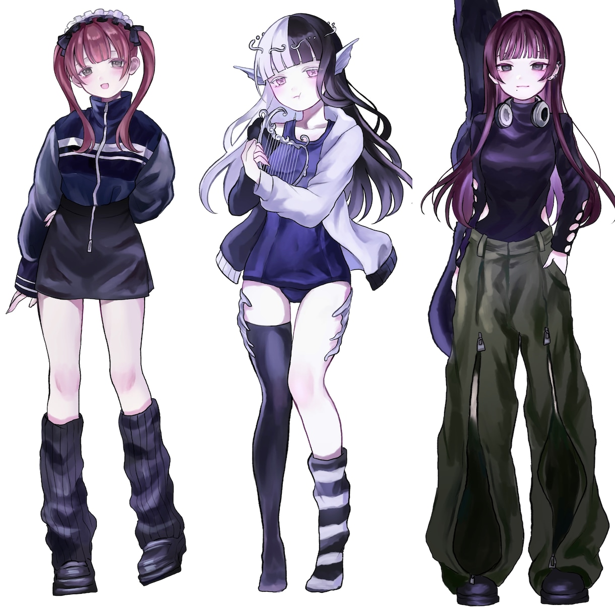 アイコン、立ち絵、イラスト制作いたします 様々なご要望に柔軟に対応します！！ イメージ9