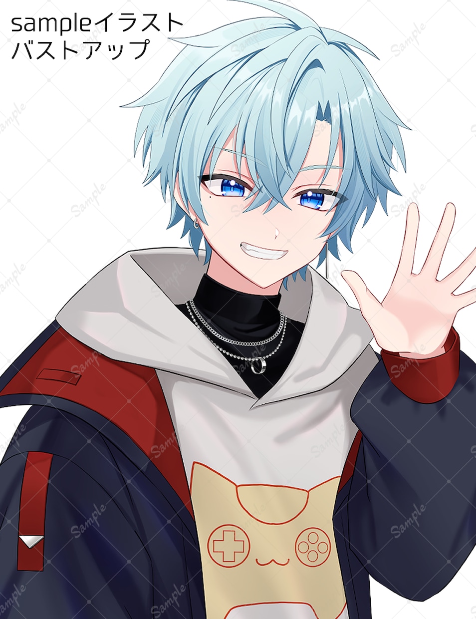 商用込！イラスト制作します 背景無し・キャラのみでサムネ・アイコンに使えるキービジュ イメージ5