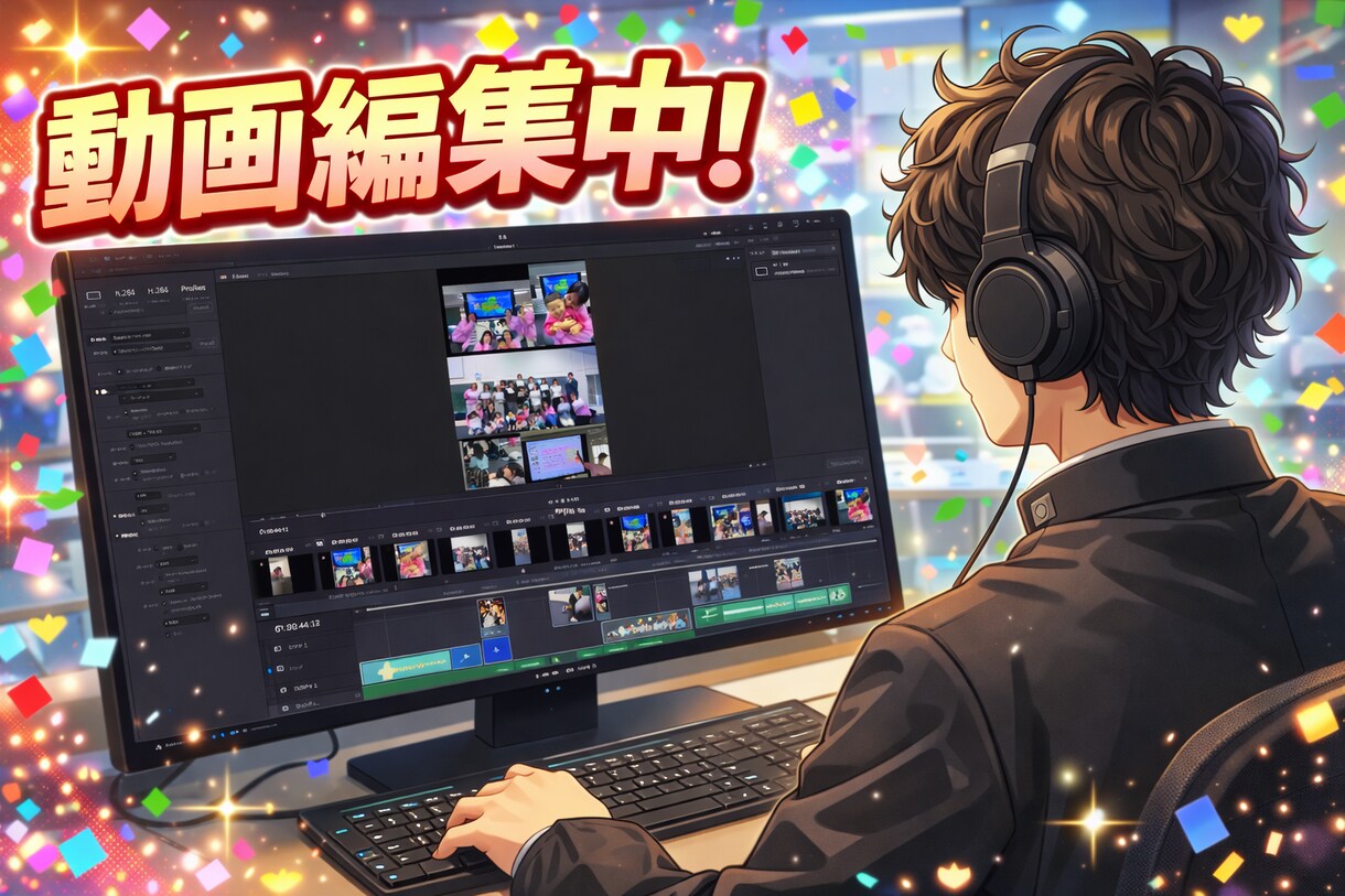 新米高校生が動画編集します あなたの動画高校生に作ってもらいませんか？！ イメージ2