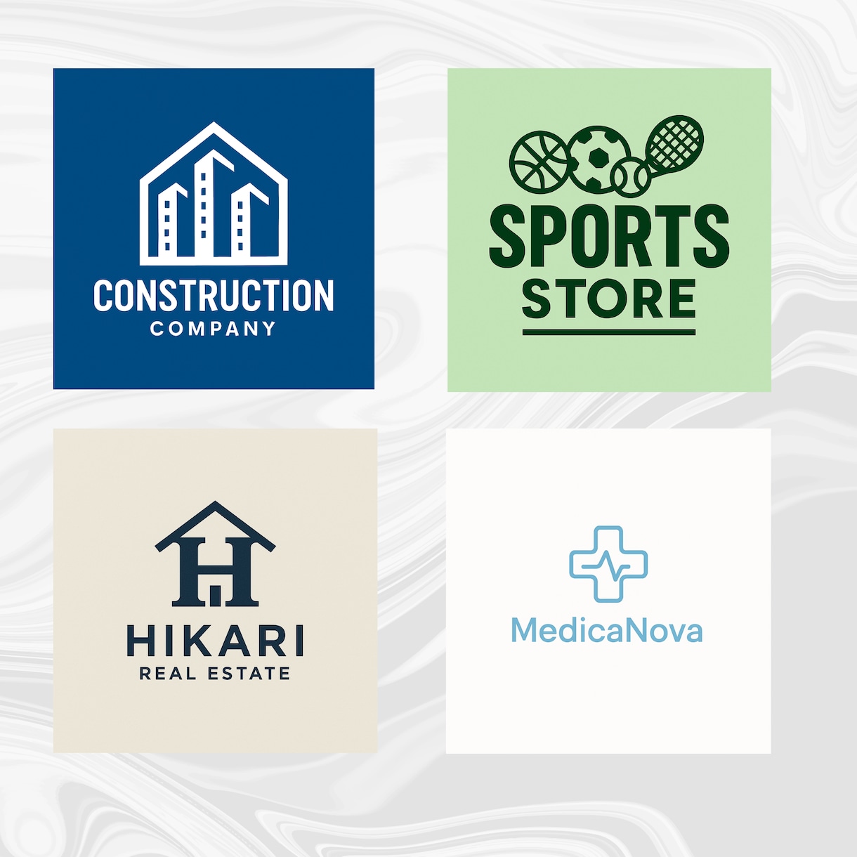 最安値で洗練されたスマートなロゴをデザインします 企業・店舗・サービスなど、ブランドにぴったりなロゴをご提案！ イメージ3
