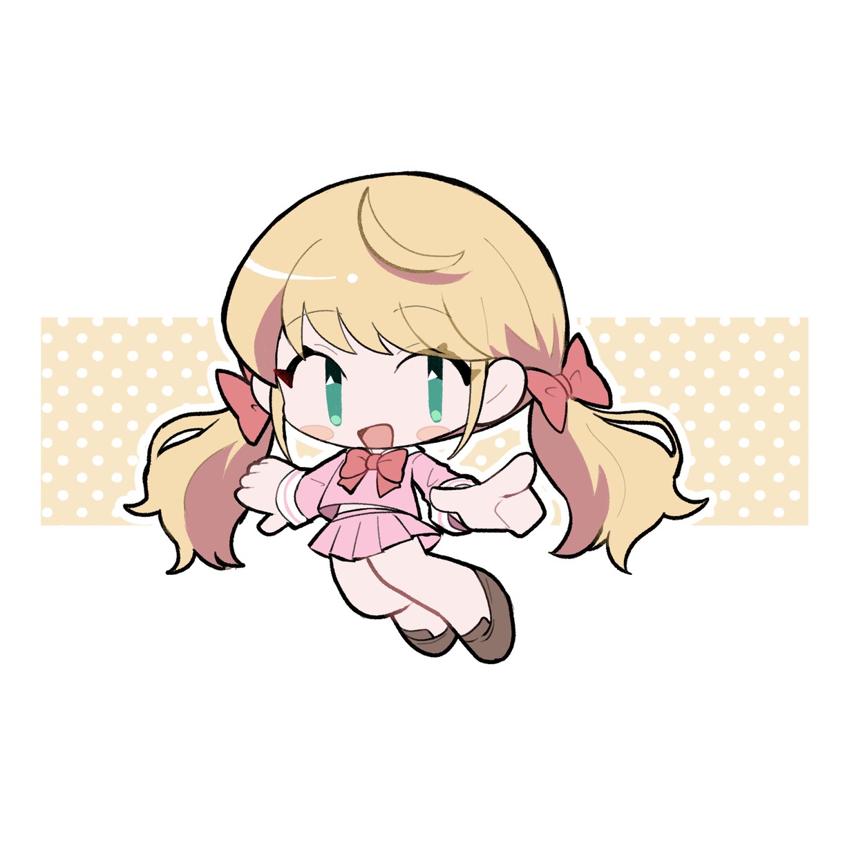 ミニキャラ・SDキャラ・デフォルメイラスト描きます シンプルでかわいいミニキャラです！SNSアイコンなどに！ イメージ8