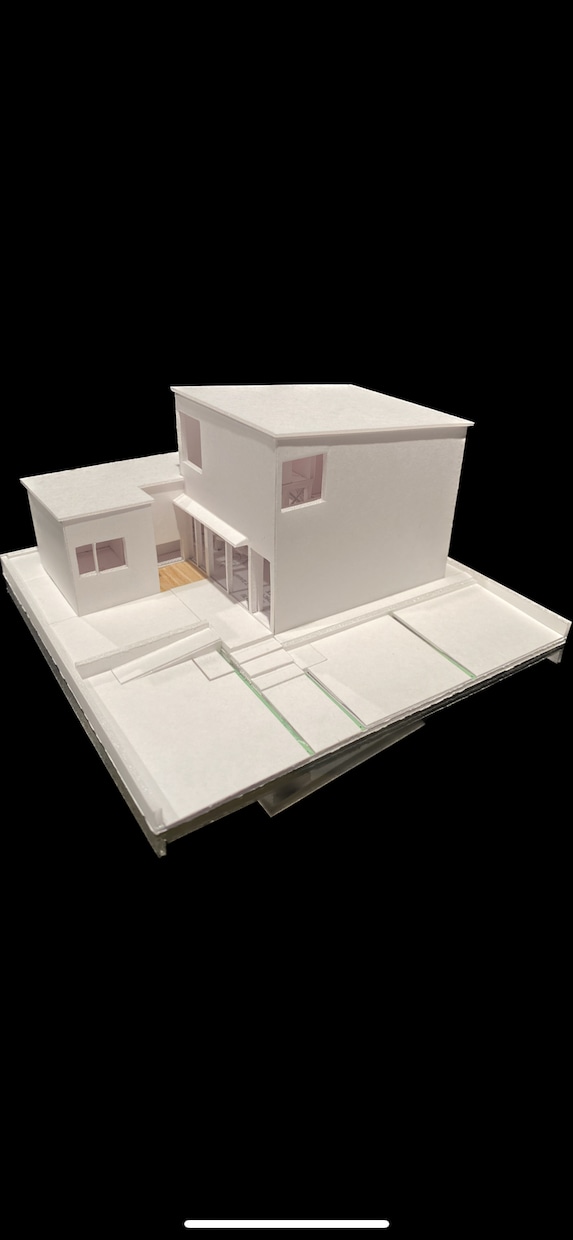 白模型1/100  建築模型の製作いたします 丁寧かつ迅速な対応で図面を立体に イメージ1