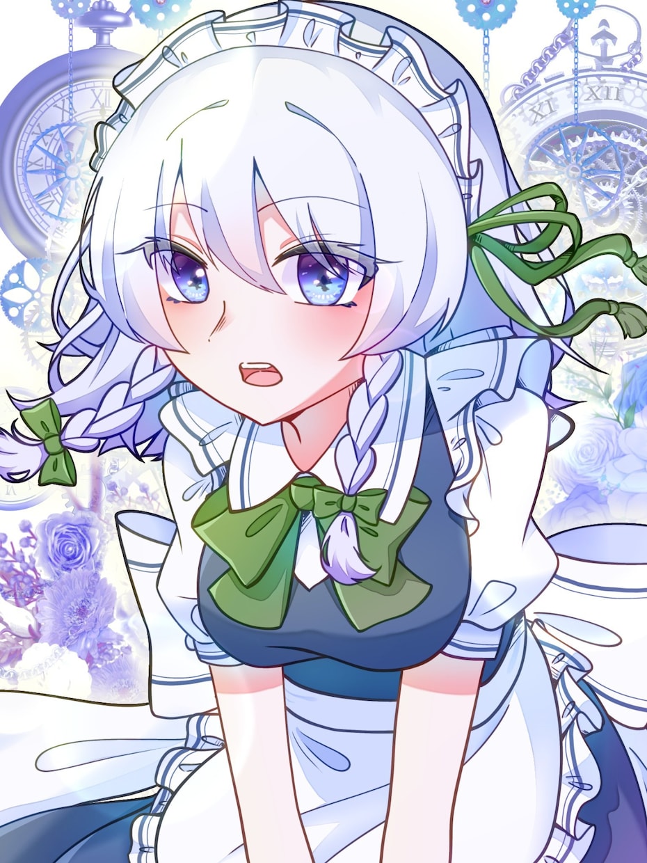 女の子のキャラクターイラストを描きます キラキラした透明感が得意です！寒色系はお任せください！ イメージ2