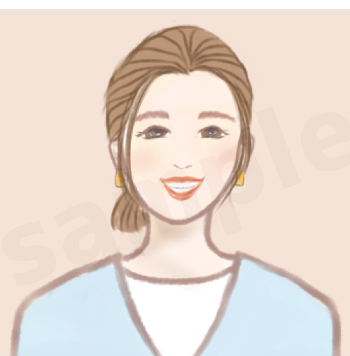 シンプル大人かわいいイラスト魅力たっぷりで描きます アイコン～一枚絵など幅広く対応いたします。ご相談ください！ イメージ2