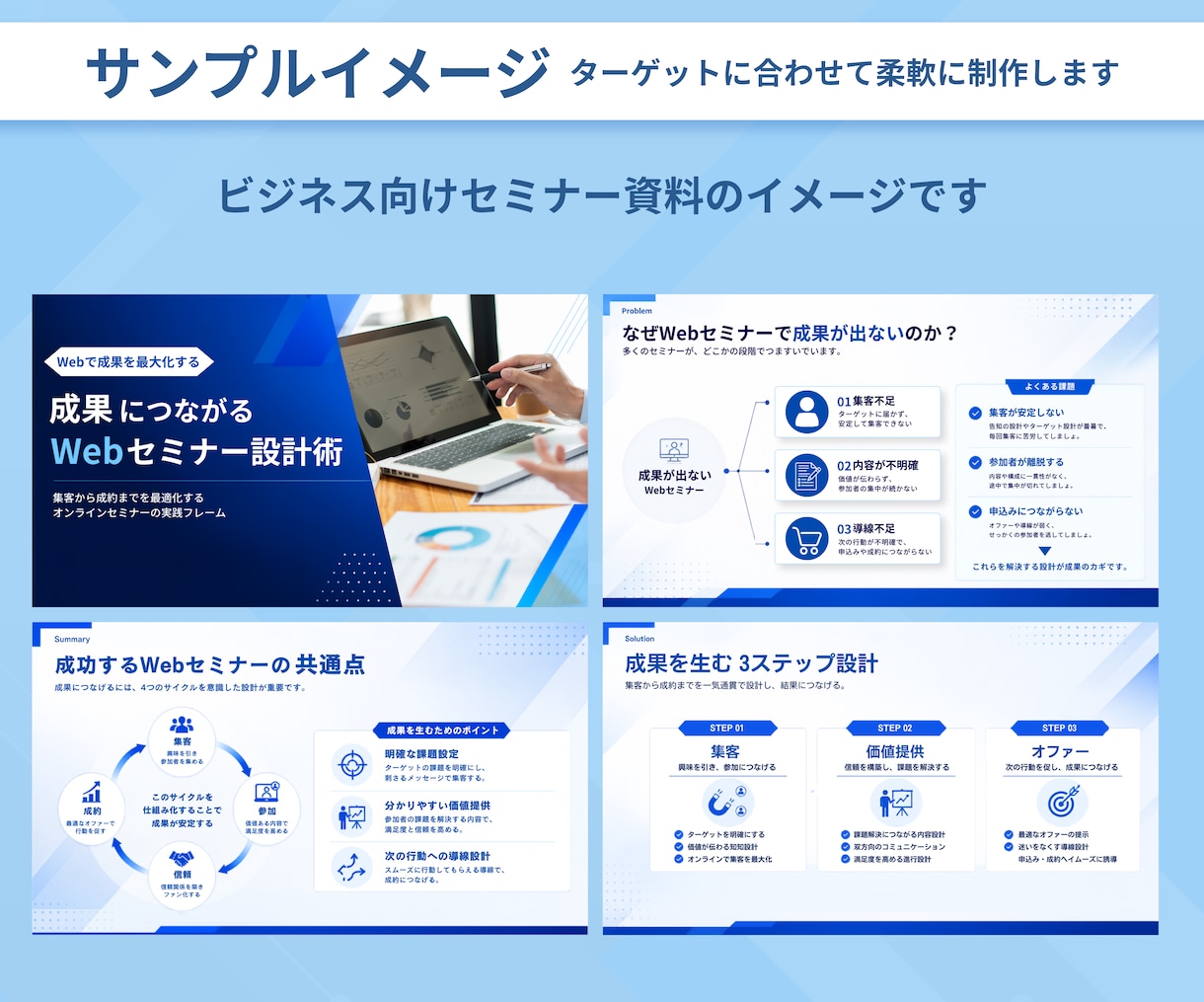 初回限定！スライド資料作成を丁寧に作成しまます 10枚6000円で頼みやすい初回限定価格！ イメージ5