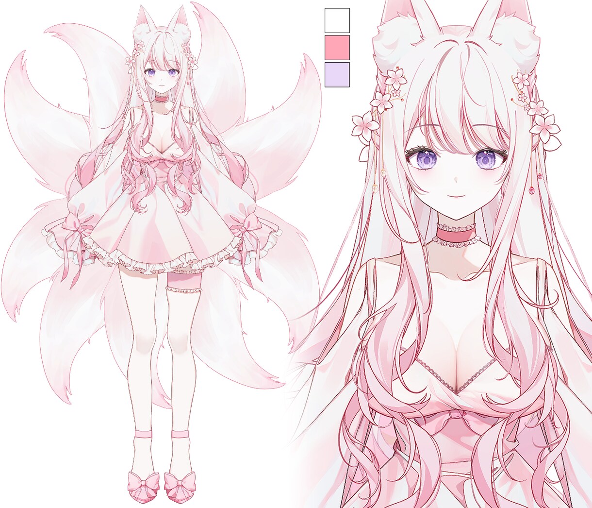 Live2D illust パーツ分けます オリジナルのキャラクターをより魅力的に/デザインも可能です！ イメージ3