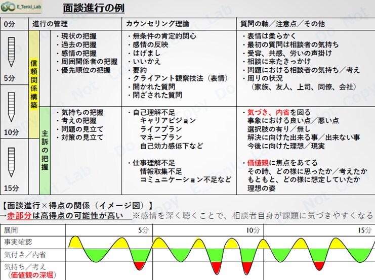 キャリコン　面接60点突破の攻略ガイド販売します 面談試験の悩みを即解決！直感的に理解出来る合格テンプレート イメージ7