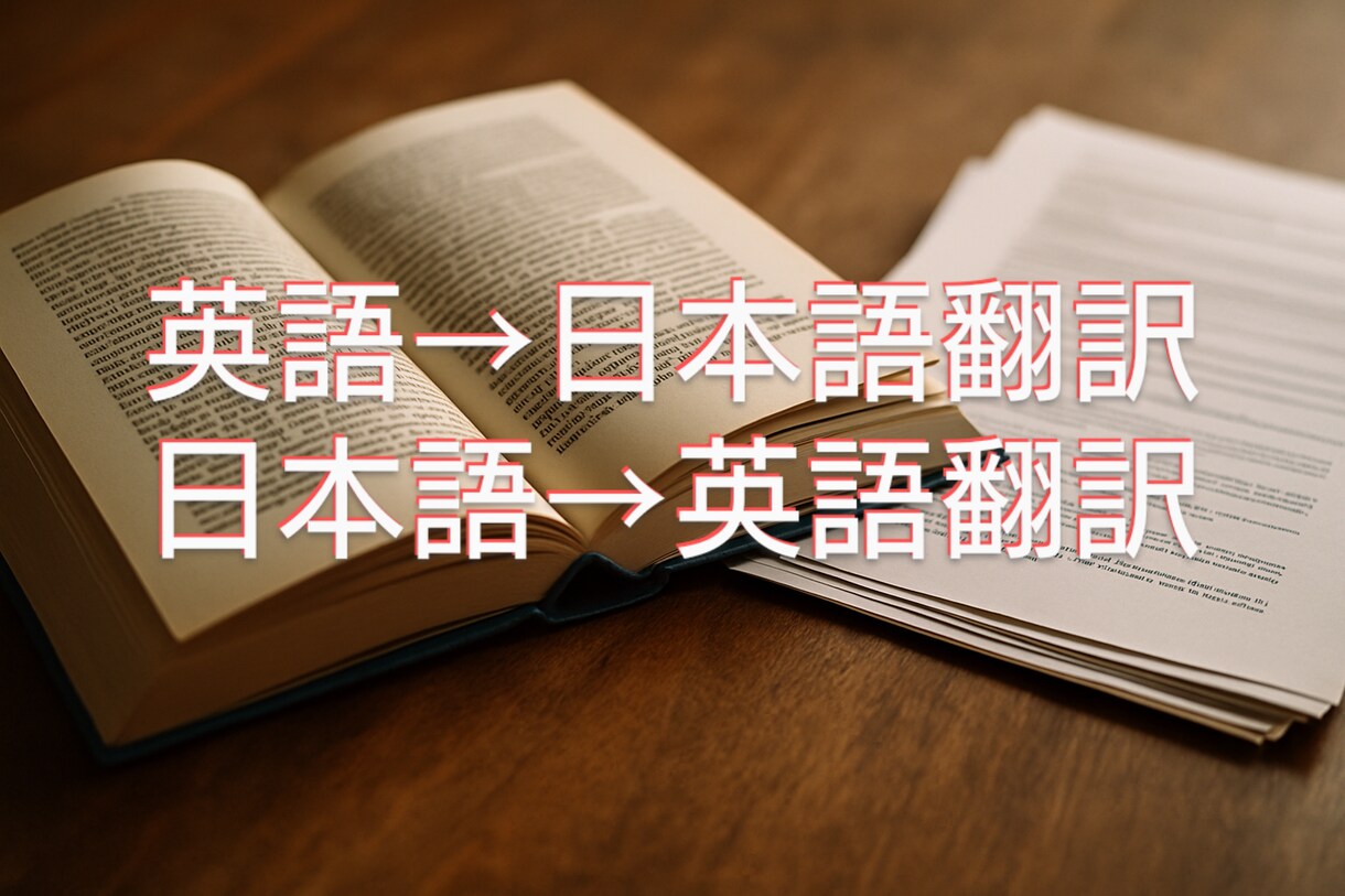 自然で伝わる｜日本語→英語翻訳500字まで承ります ビジネス・留学・Web・SNS対応の高品質英語翻訳 イメージ1