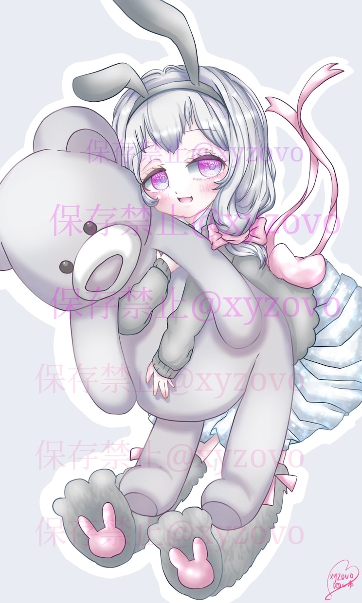 各種SNSのアイコンやヘッダーなど描きます 1からのコテキャラ作りもお手伝いします♡ イメージ9