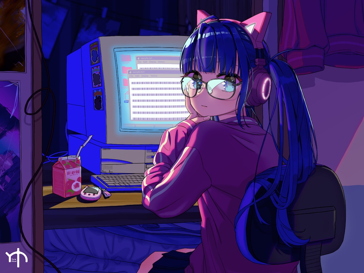 手書きのループアニメーション作ります MV、アイキャッチ、待機画面等、用途に合わせ制作をいたします イメージ2