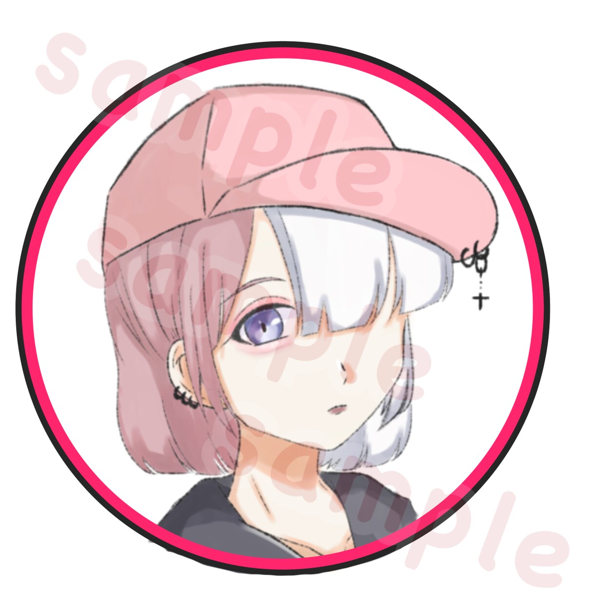 SNSのアイコン描きます あなただけの理想をえがきたい！！ イメージ2