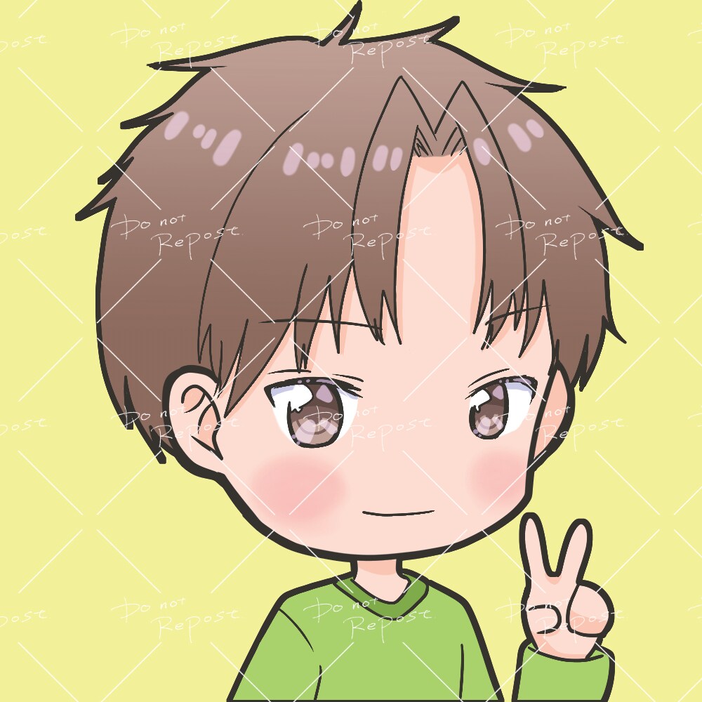 可愛いＳＤアイコン描きます アニメ塗り寄りの可愛いバストアップのＳＤアイコン描きます。 イメージ2