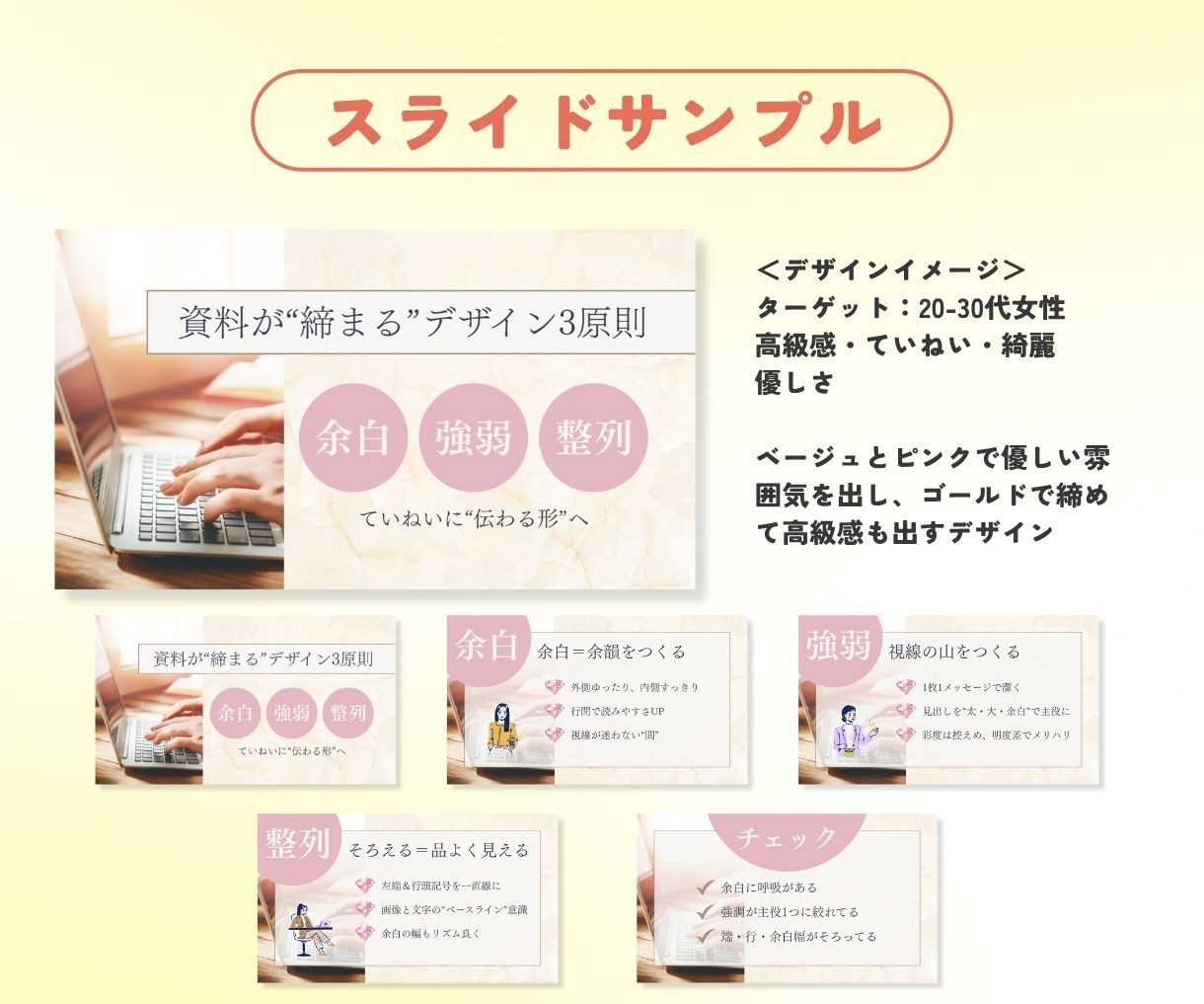 分かりやすい！Canvaスライド制作します プレゼン・講座・資料をスピーディに、 目的に合わせてデザイン イメージ6
