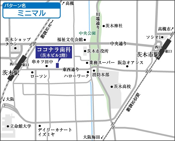 デザインを選ぶだけ! お店までの案内地図を作ります アプリ「乗換路線図」製作会社だから地図のノウハウが豊富です。 イメージ2