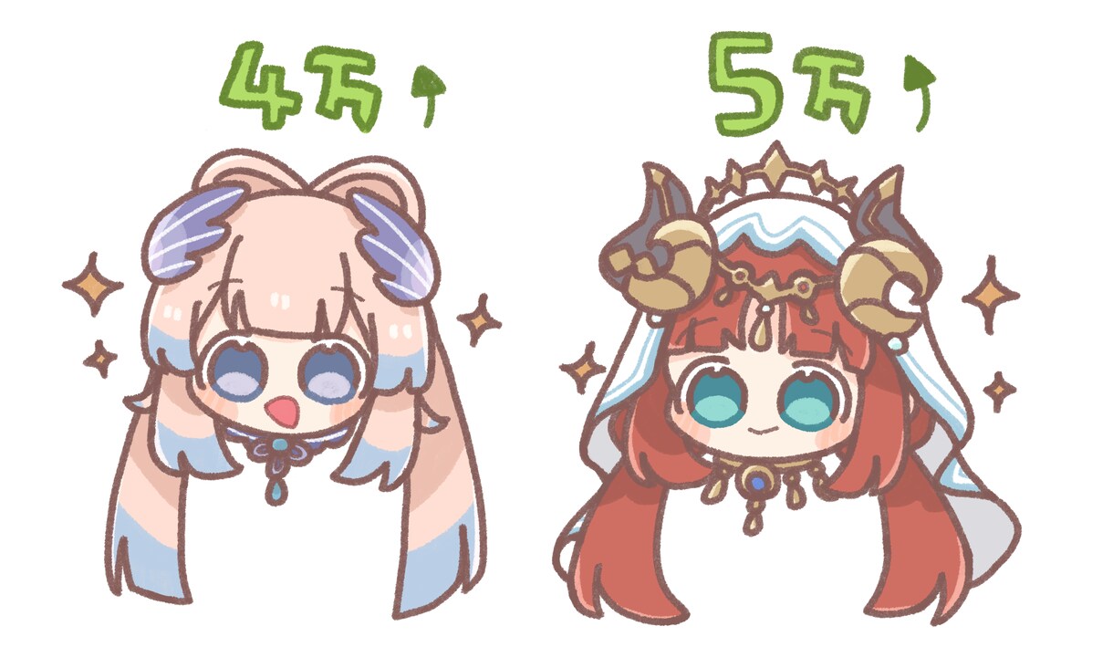 ちいさくて可愛らしいSNSのアイコンお絵描きます SNSのアイコンに可愛いちびキャライラストはいかがですか？ イメージ6